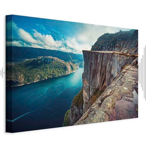 Leinwandbild Skalne miasto szeroki 30×20 cm, Standardleinwand