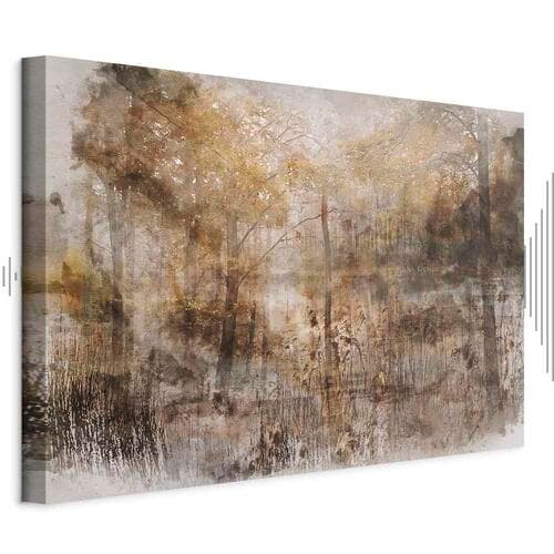 Canvas print Serce lasu szeroki 30×20 cm, standard canvas