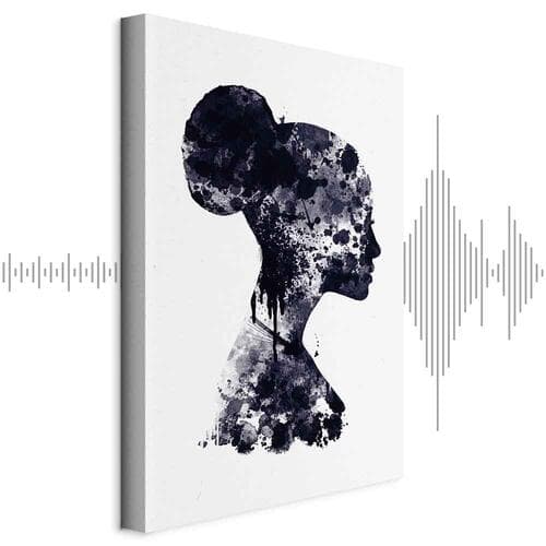 Canvas print Abstrakcyjny profil 20×30 cm, standard canvas