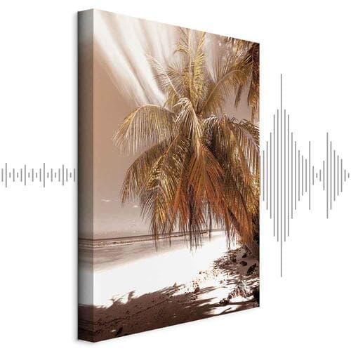 Leinwandbild Palmowy cień 20×30 cm, Standardleinwand