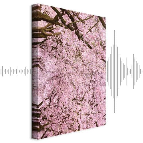 Leinwandbild Drzewo wiśni 20×30 cm, Standardleinwand