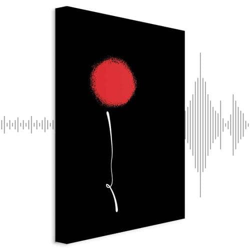 Obraz na płótnie Minimalistyczny kwiat 20×30 cm, płótno standard