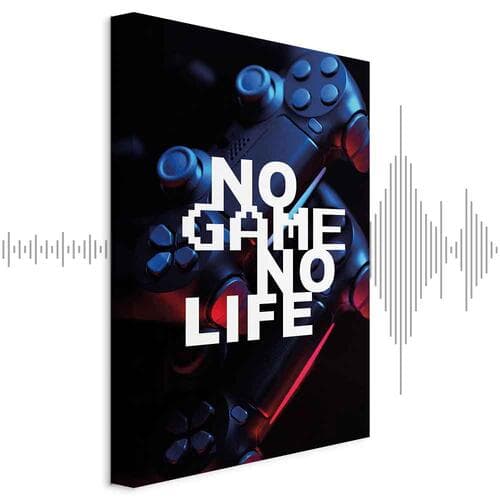 Leinwandbild No Game No Life 20×30 cm, Standardleinwand