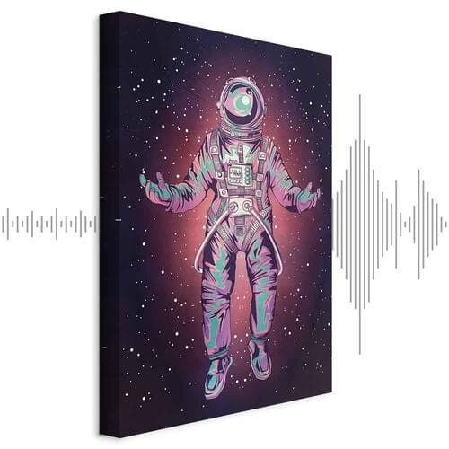Картина на холсте Samotny podróżnik 20×30 см, стандартный холст