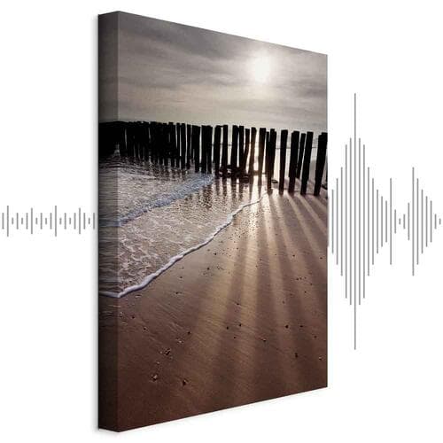 Leinwandbild Światło nadziei 20×30 cm, Standardleinwand