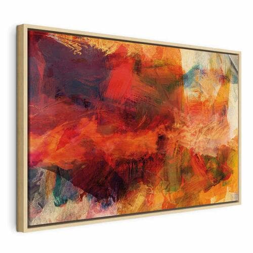 Картина на холсте Eksplozja dzikich barw szeroki 60×40 см, стандартный холст