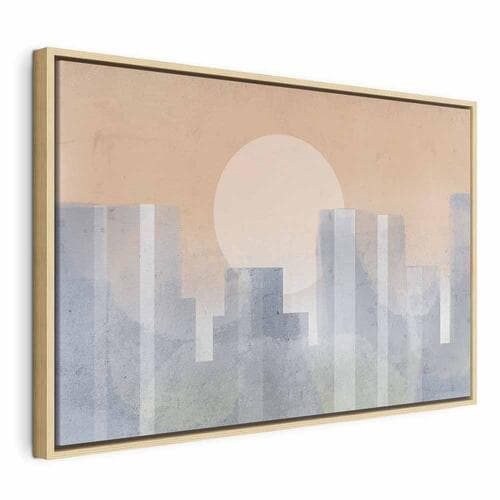 Canvas print Nowoczesne miasto szeroki - drugi wariant 60×40 cm, standard canvas