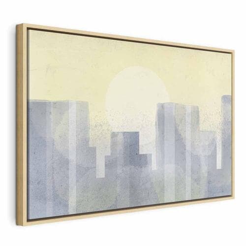 Canvas print Nowoczesne miasto szeroki - trzeci wariant 60×40 cm, standard canvas