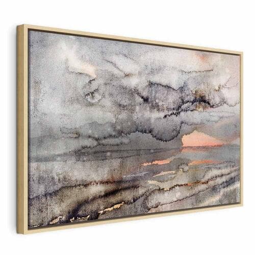 Leinwandbild Chmury połączone szeroki 60×40 cm, Standardleinwand