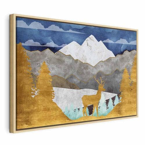Canvas print Złocista kraina szeroki 60×40 cm, standard canvas