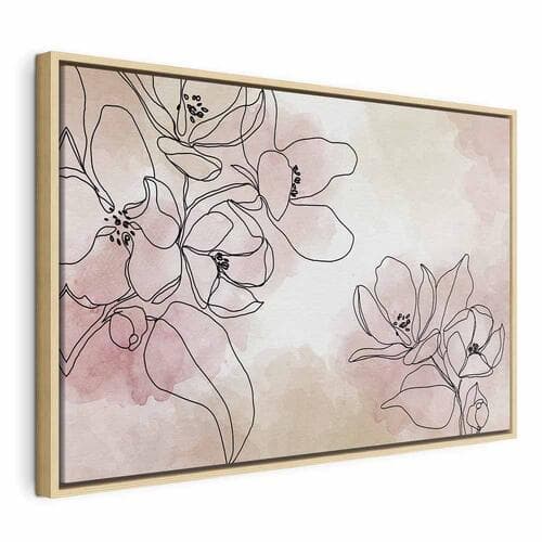 Leinwandbild Spokojna kompozycja szeroki 60×40 cm, Standardleinwand