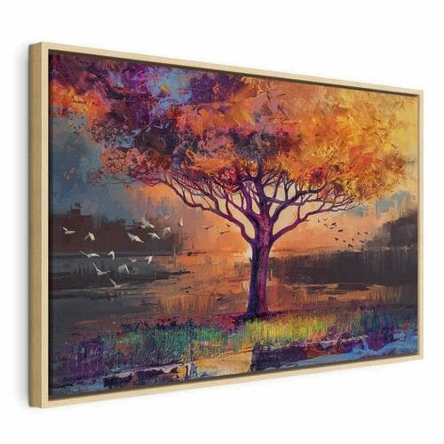Canvas print Jesienne szkice szeroki 90×60 cm, standard canvas