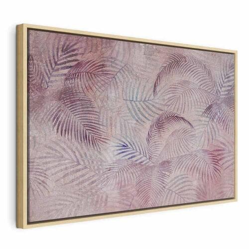 Leinwandbild Różowa natura szeroki 90×60 cm, Standardleinwand