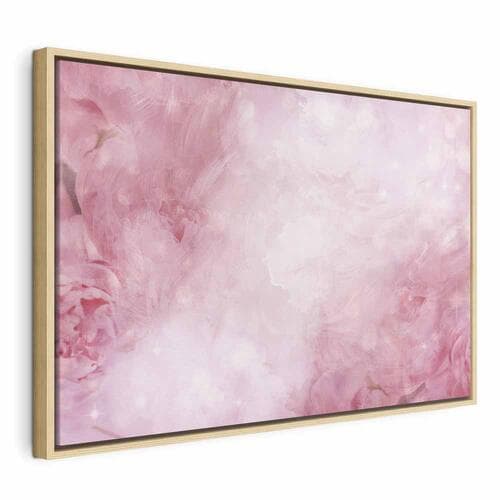 Leinwandbild Różowa siła szeroki 90×60 cm, Standardleinwand