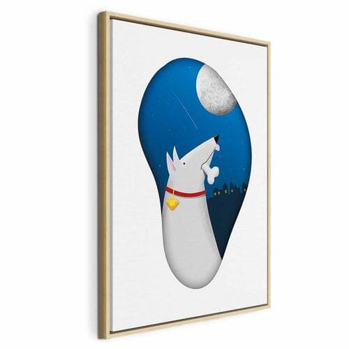 Canvas print Psie marzenia 40×60 cm, standard canvas