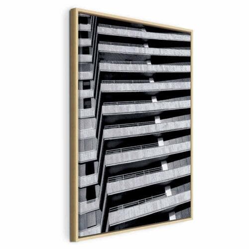 Картина на холсте Architektoniczny raster 40×60 см, стандартный холст