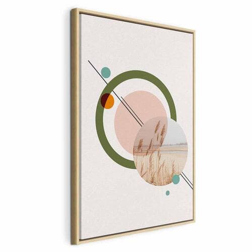 Leinwandbild Geometryczny krajobraz 40×60 cm, Standardleinwand