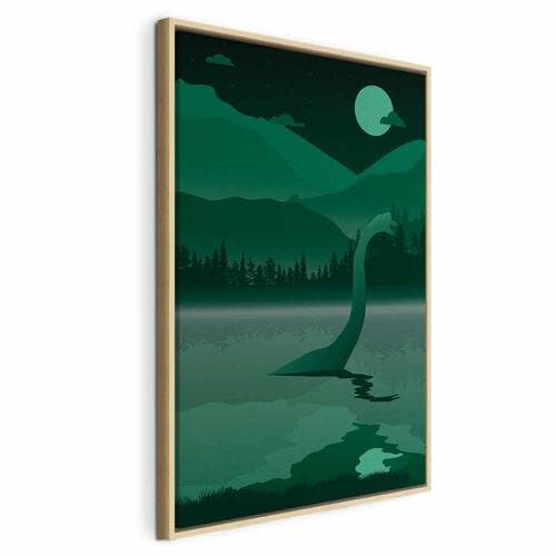 Leinwandbild Loch Ness 40×60 cm, Standardleinwand