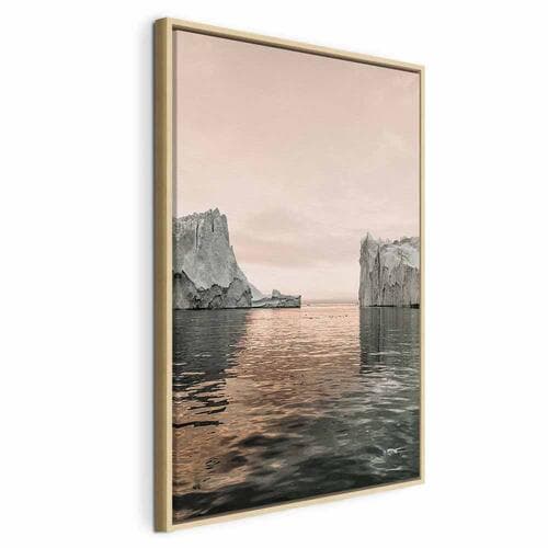 Canvas print Lodowe posągi 40×60 cm, standard canvas