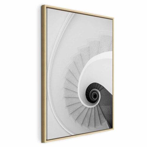 Картина на холсте Białe schody 40×60 см, стандартный холст