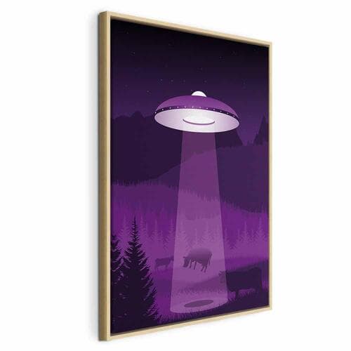 Leinwandbild Ufo 40×60 cm, Standardleinwand