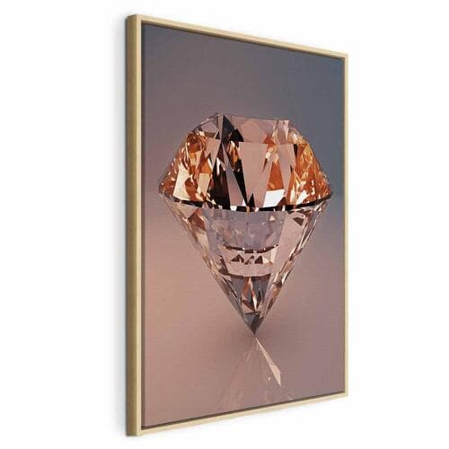 Obraz na płótnie Drogi diament 40×60 cm, płótno standard