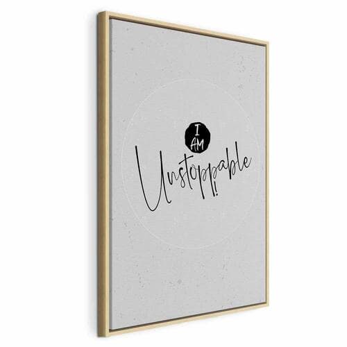 Картина на полотні I Am Unstoppable 40×60 см, стандартне полотно