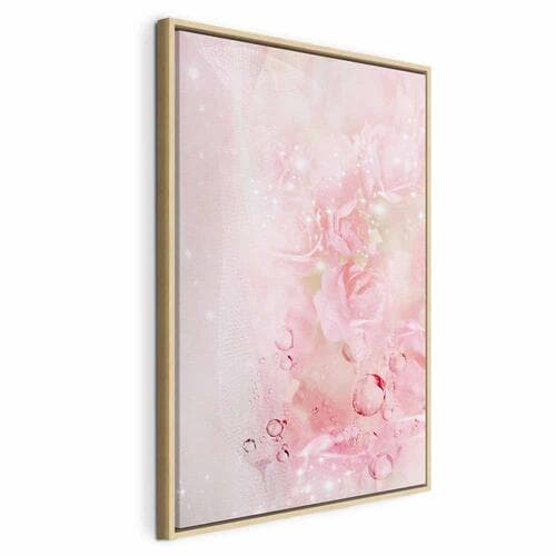 Картина на холсте Różowa natura 40×60 см, стандартный холст