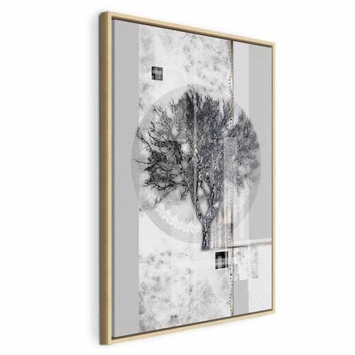 Leinwandbild Srebrne drzewo 40×60 cm, Standardleinwand