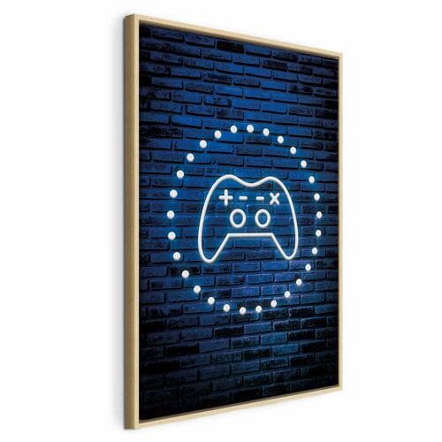 Картина на холсте Neonowy pad 40×60 см, стандартный холст