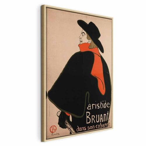 Obraz na płótnie Aristide Bruant: Dans son cabaret 40×60 cm, płótno standard