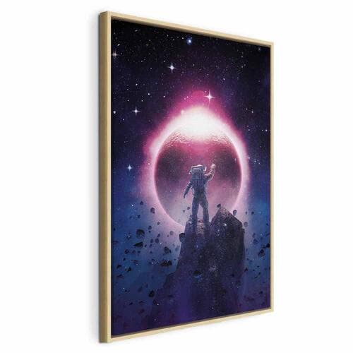 Obraz na płótnie Bliskie spotkanie 40×60 cm, płótno standard