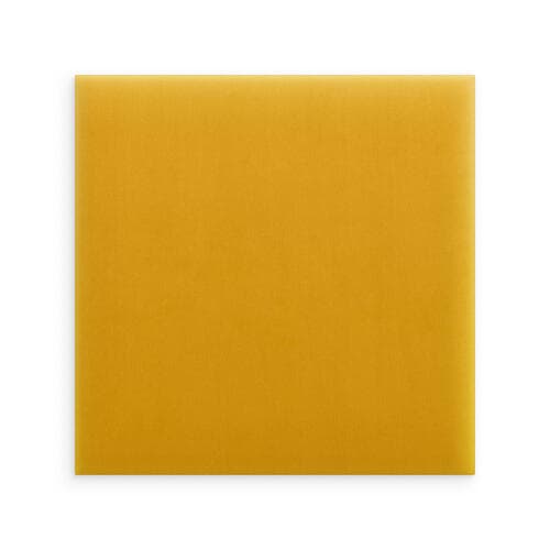 Panel tapicerowany Magic Velvet Żółty 30×30 cm