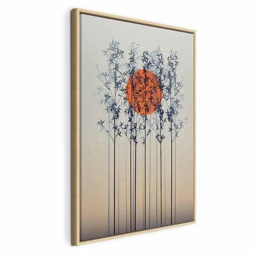 Obraz na płótnie Samotny zmierzch 40×60 cm, płótno standard