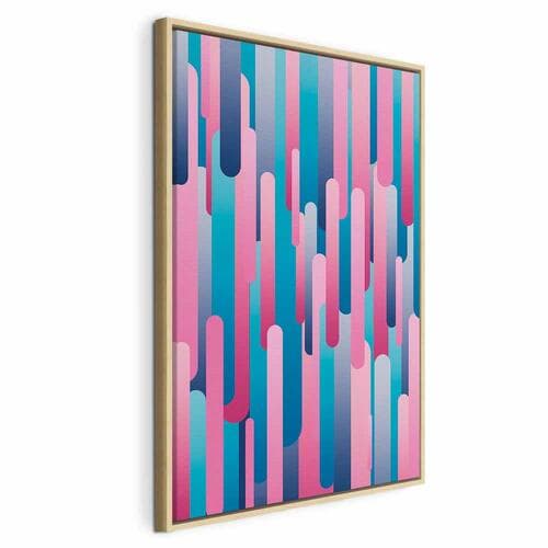 Картина на холсте Kolorowe tłoki 40×60 см, стандартный холст