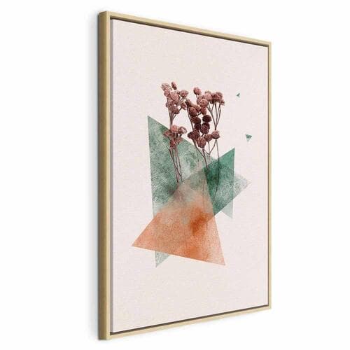 Canvas print Modernistyczny kwiat 60×90 cm, standard canvas