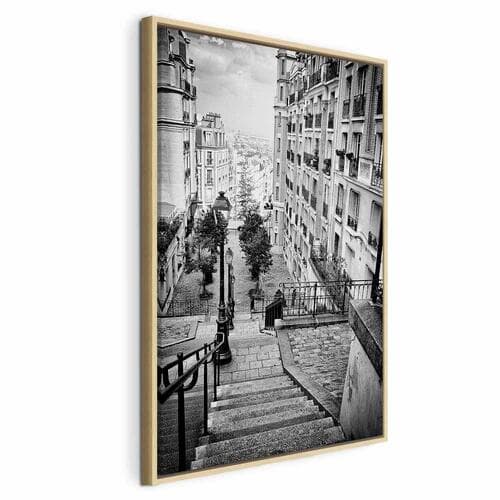 Картина на холсте Paryskie przedmieście 60×90 см, стандартный холст