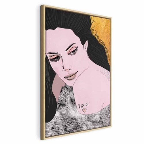 Obraz na płótnie Zmysłowo i miłośnie 60×90 cm, płótno standard