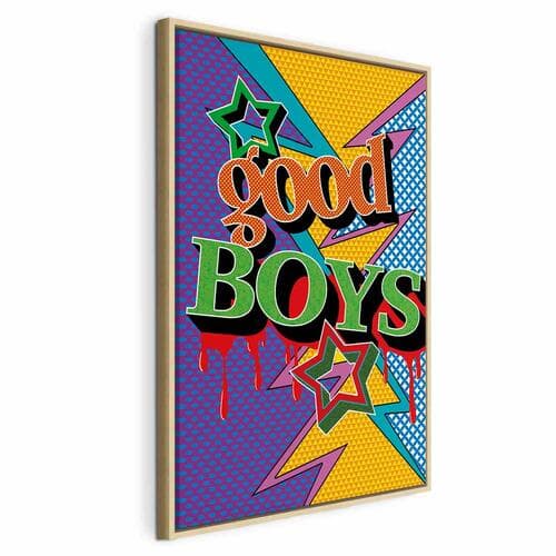 Obraz na płótnie Good Boys 60×90 cm, płótno standard
