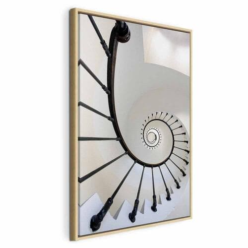 Obraz na płótnie Nieskończone schody 60×90 cm, płótno standard