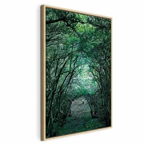 Obraz na płótnie Zielona pergola 60×90 cm, płótno standard