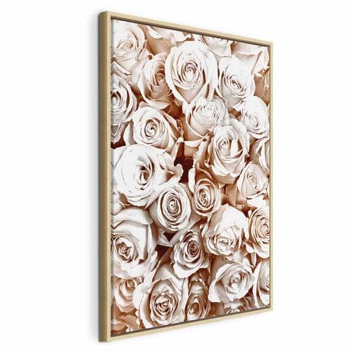 Leinwandbild Różany ogród 60×90 cm, Standardleinwand