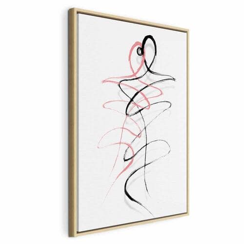Canvas print Splątana namiętność 60×90 cm, standard canvas