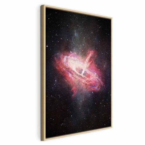 Leinwandbild Samotna galaktyka 60×90 cm, Standardleinwand