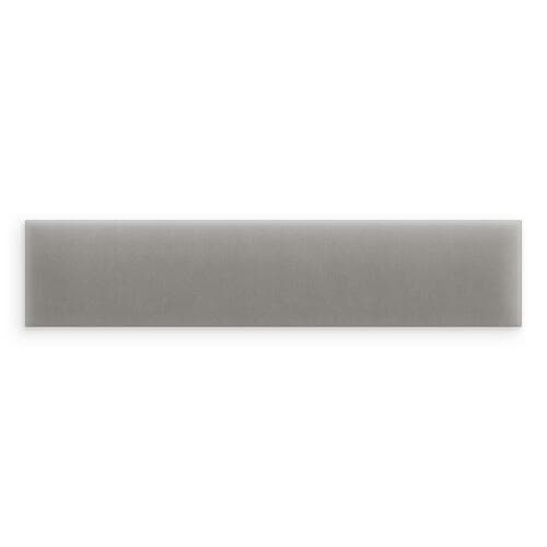 Upholstered panel Magic Velvet Szary 50×15 cm