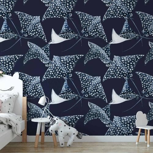 Tapete Podwodny taniec 50×1000 cm, Vlies Premium