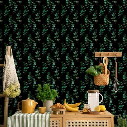 Tapete Szmaragdowy szyk 50×1000 cm, wasserfestes Material