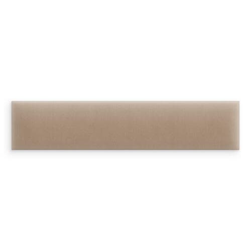 Panel tapicerowany Magic Velvet Beżowy 50×15 cm