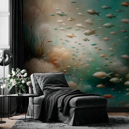 Фотообои Oceaniczne piękno 98×70 см, самоклеящийся материал