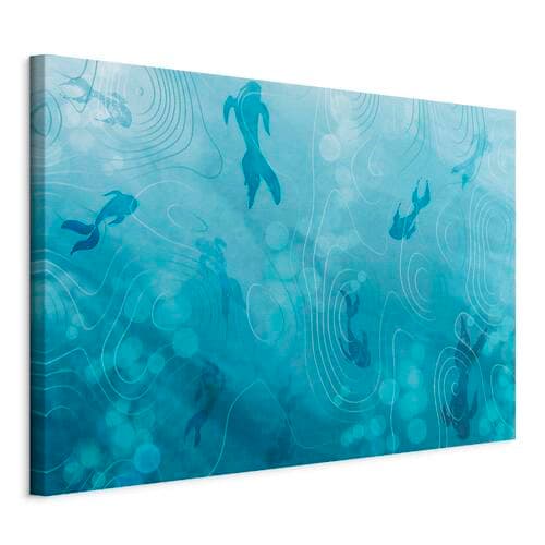Obraz na płótnie Japoński staw 60×40 cm, płótno włoskie